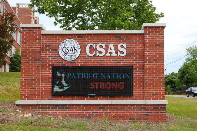 CSAS LED Sign