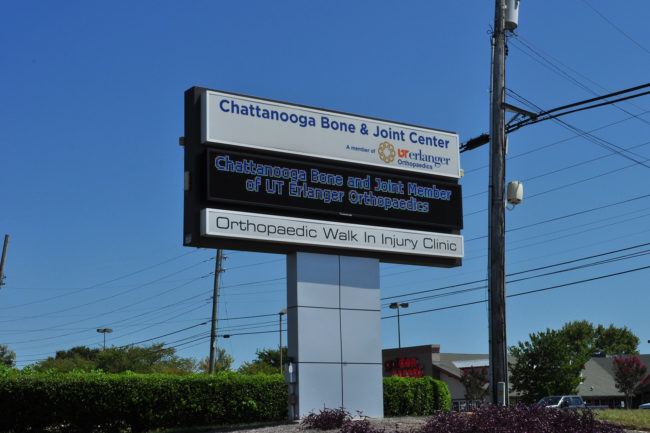 Chattanooga Bone and Joint Digital Sign
