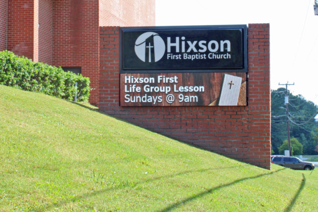 Hixson First Baptist Digital Sign