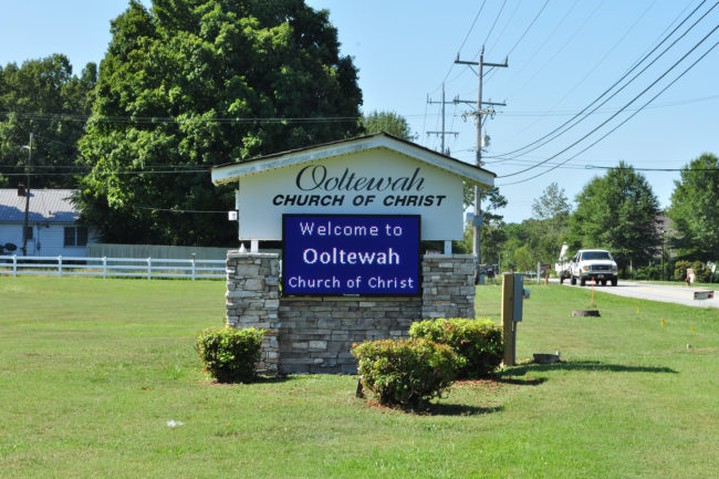 Ooltewah COC LED Sign