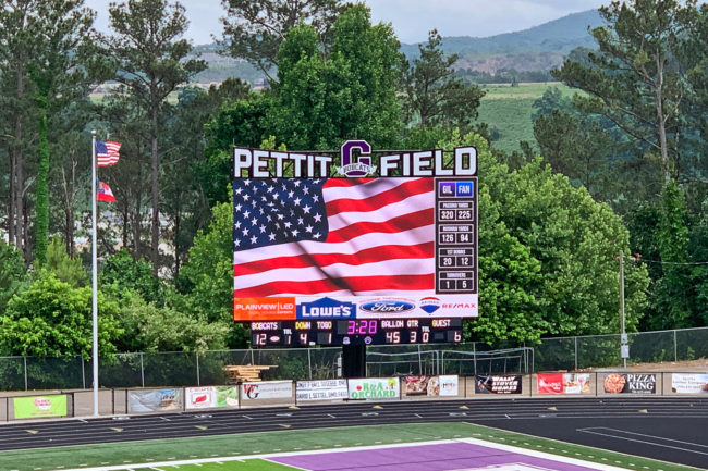 Gilmer High School Digital Scoreboard